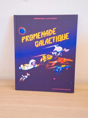 Livre enfant Promenade galactique
