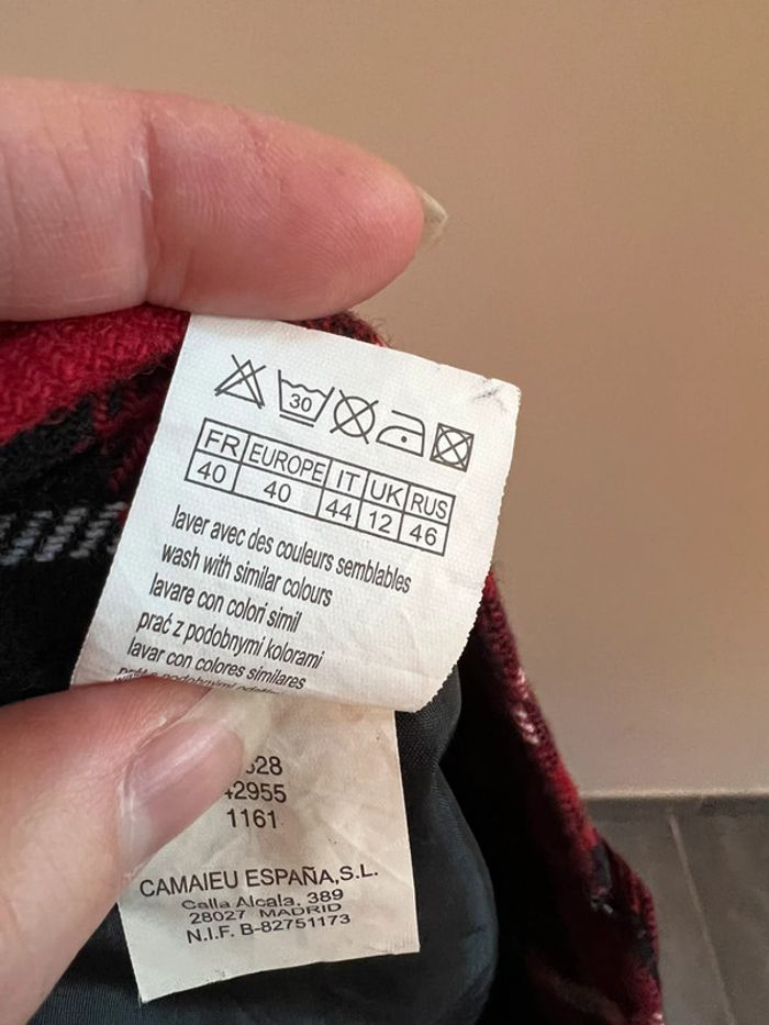 Jupe courte écossaise 40 - photo numéro 7