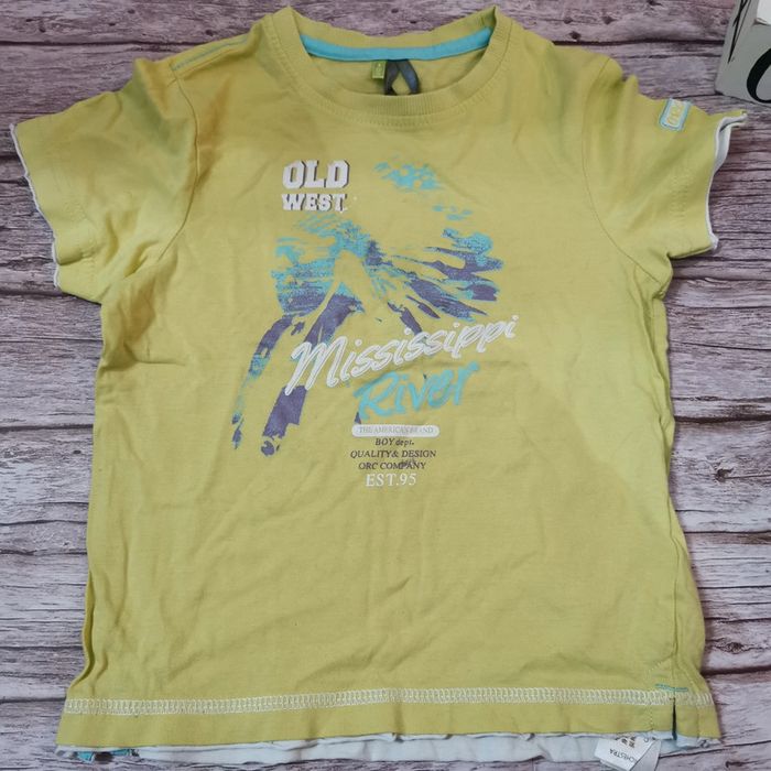 T shirt vert anis orchestra 3 ans - photo numéro 2