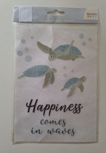 Décalcomanies "tortues" pour textiles