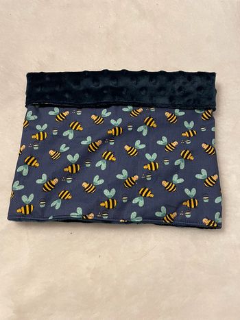 Snoods bleu marine abeilles