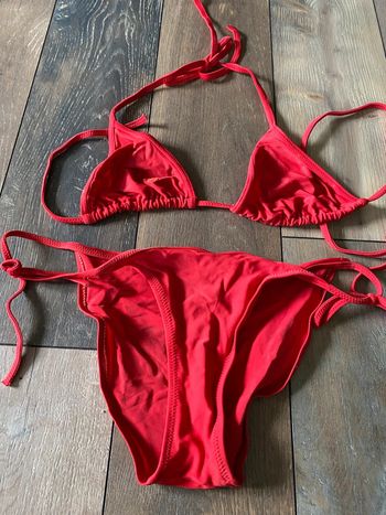 Bikini rouge Tribord 38/40