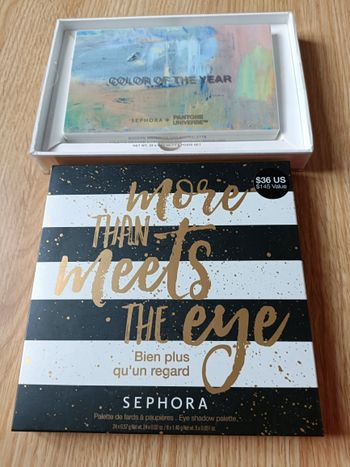 Deux palettes Sephora dont une exclusivité US