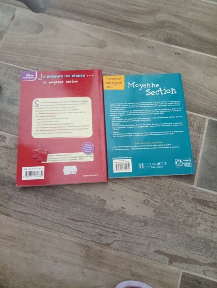 Lot 2 livres pour professeur des écoles moyenne section - photo numéro 2