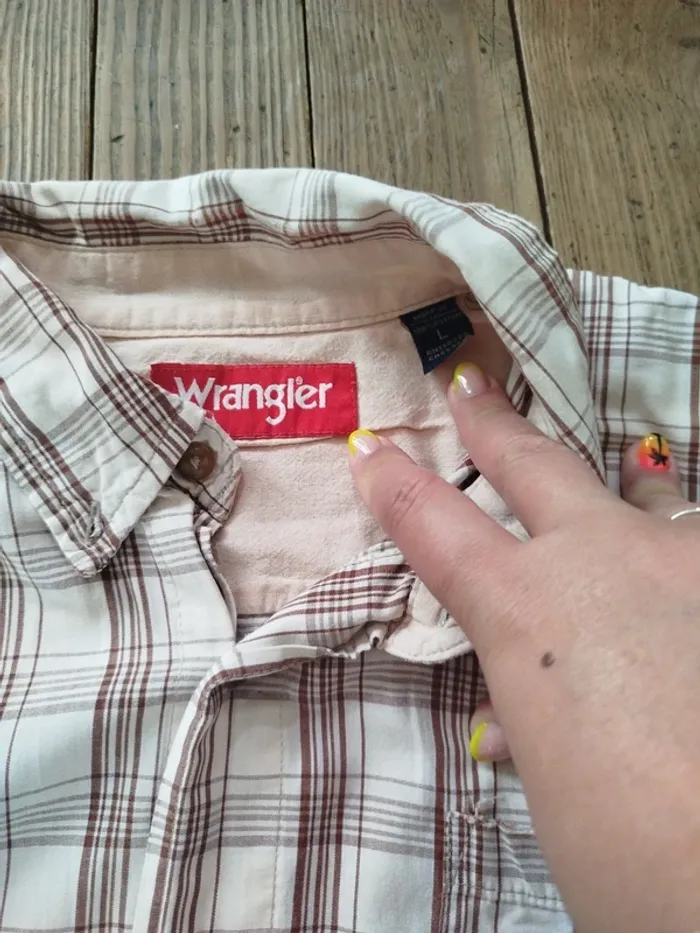 Chemise homme wrangler L - photo numéro 2