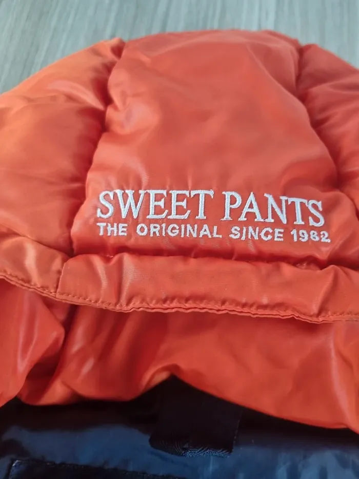 Doudoune Sweet Pants orange Femme Taille L - photo numéro 4