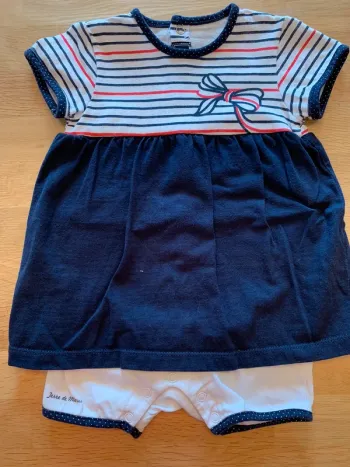 Robe short 6 mois
