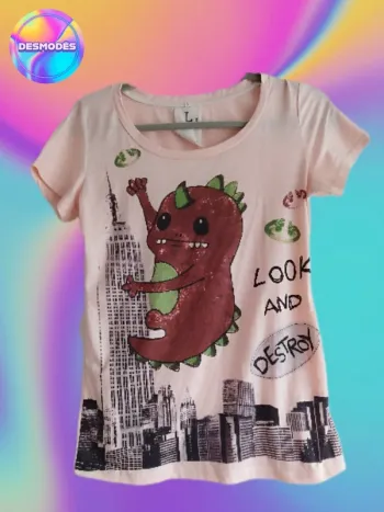 🌸 Tee-shirt Godzilla -Drop Asie 👹