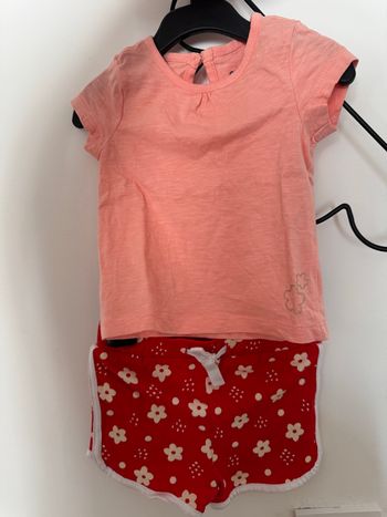 Tenue short teeshirt