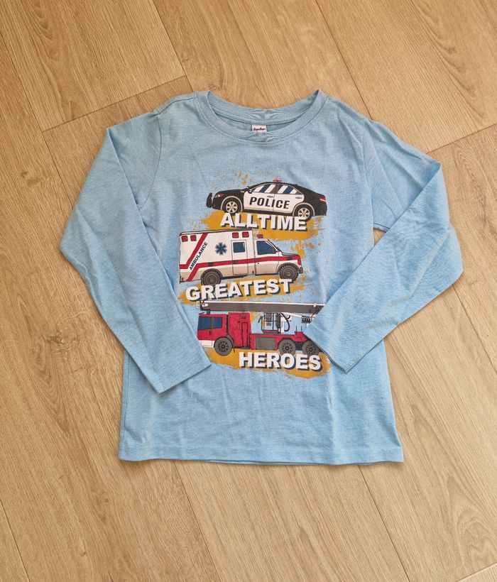 Lot de 5 tee shirts à manches longues  + 3 sous pulls col roulés - photo numéro 6