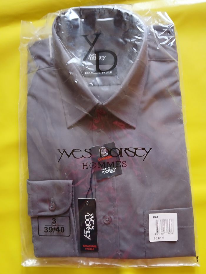 chemise homme manches longues 39/40 taille 3 - photo numéro 3