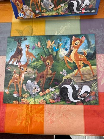 Puzzle 30 pièces Bambi Disney Nathan