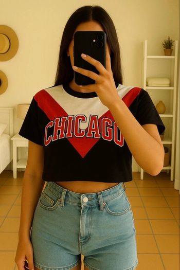 Crop top Tshirt Chicago s undiz