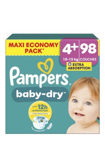 Couche taille 4+ baby dry