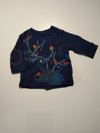 tee shirt manches longues catimini garcon 6 mois