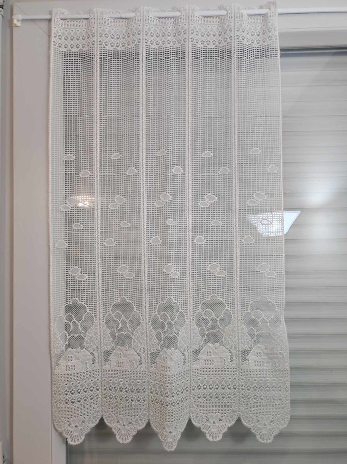 2 Paires de rideaux dentelle paysage - photo numéro 6