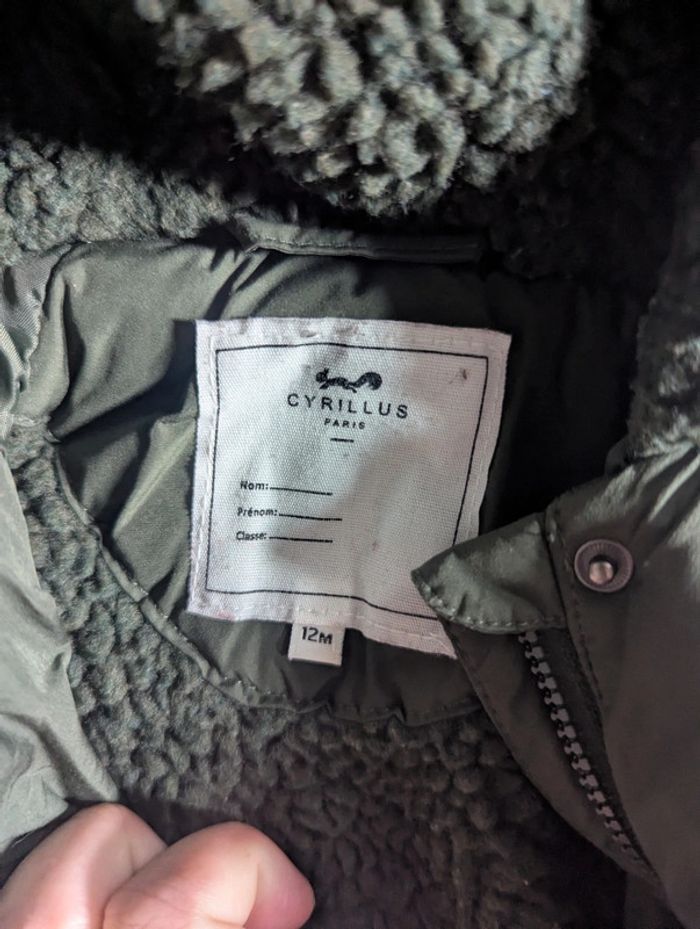 Veste Cyrillus Kaki 12 mois - photo numéro 3