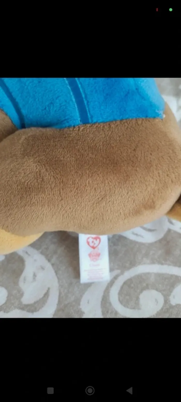 Peluche chase Pat patrouille Ty - photo numéro 4