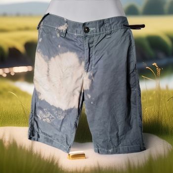 Très beau short gris effet Tie dye