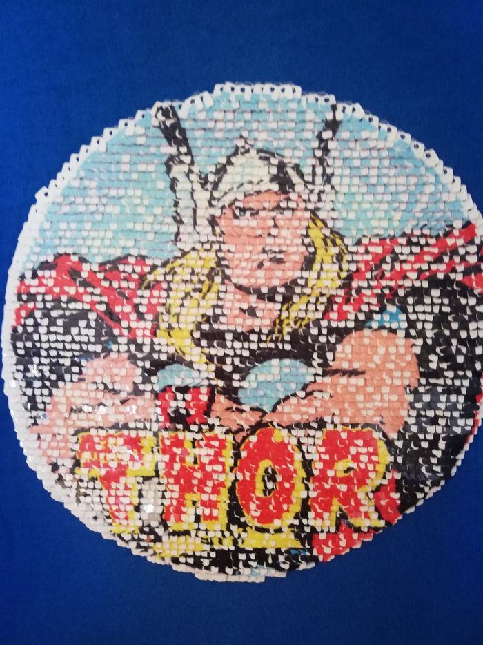 Tee shirt ML marvel 6 ans - photo numéro 2