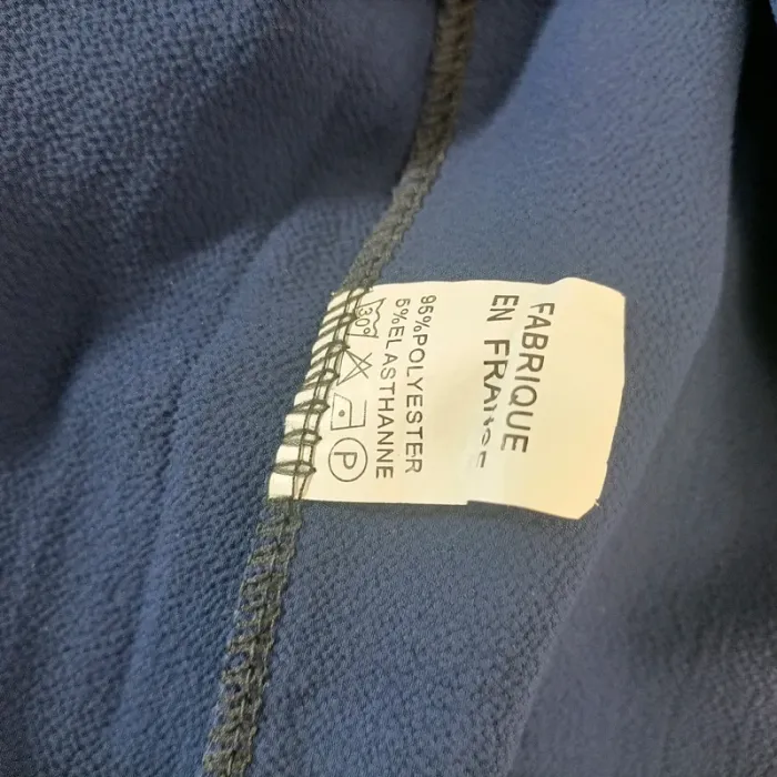 Robe courte/ tunique longue Bleu marine (A992) - photo numéro 8