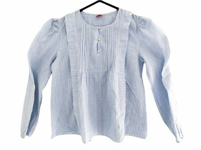 12 ans fille blouse tape a l oeil