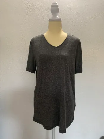 T-shirt gris chiné basique – TTD – Taille M