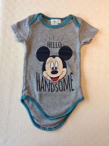 Body Mickey 12 mois