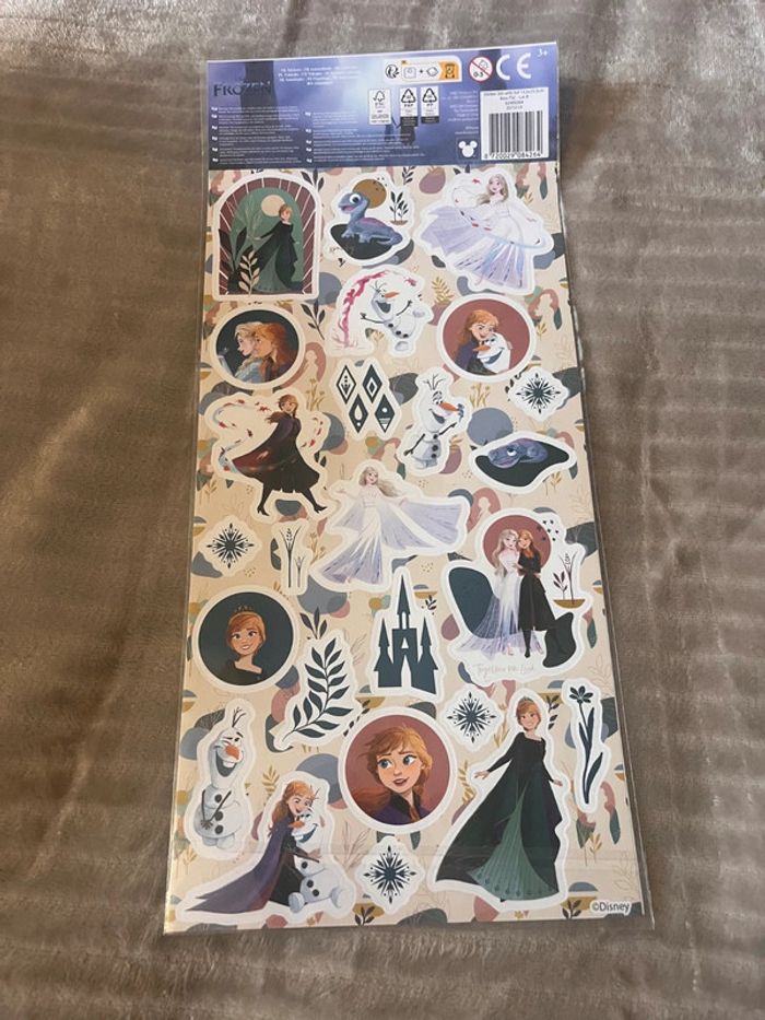 Autocollants reine des neiges frozen