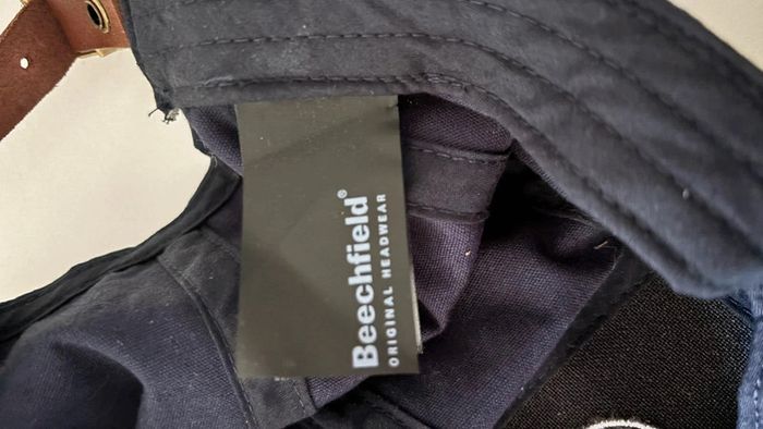 🧢 casquette bleue marine et marron #beechfiel - photo numéro 5