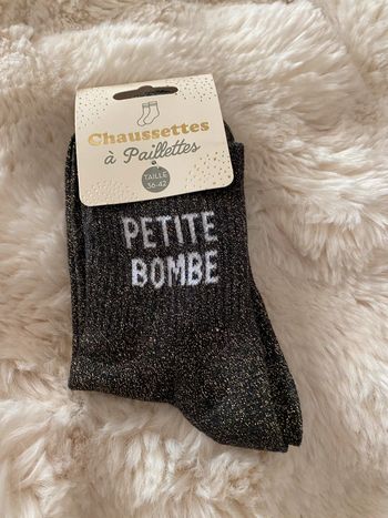 Chaussettes à paillettes