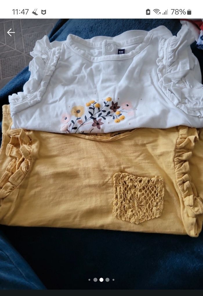 Lot de 10 tee-shirts fille 👧 - photo numéro 4