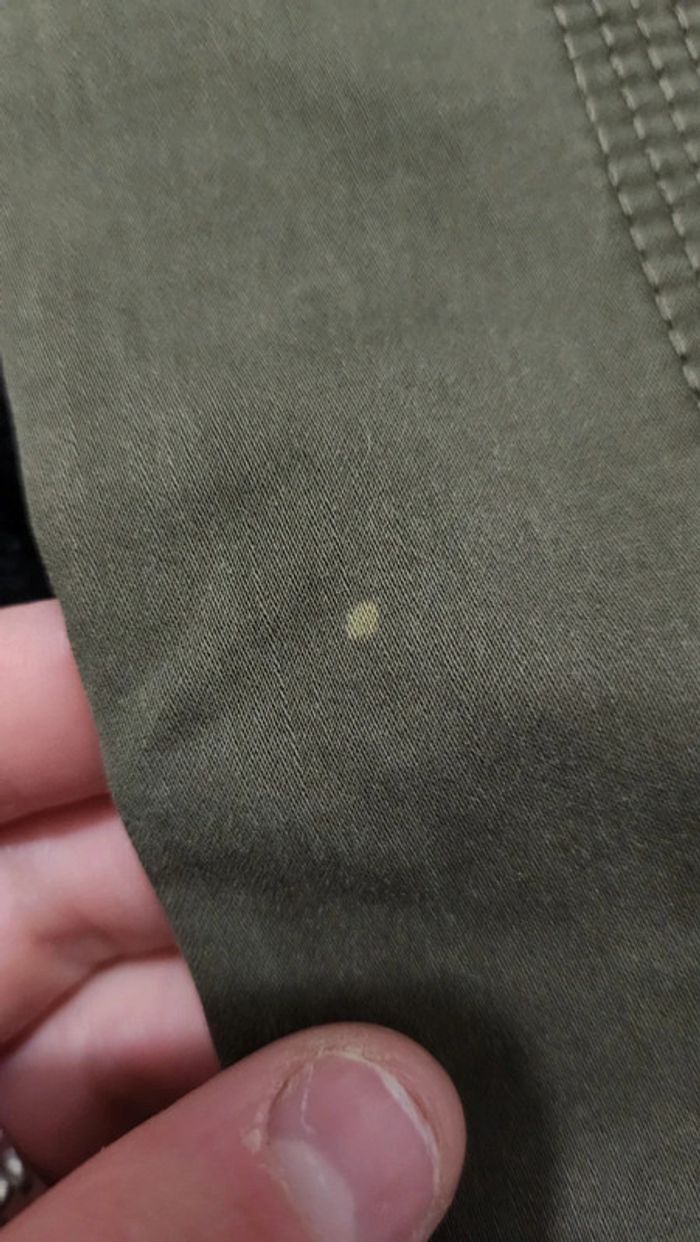 Pantalon kaki à poche et couture - photo numéro 8