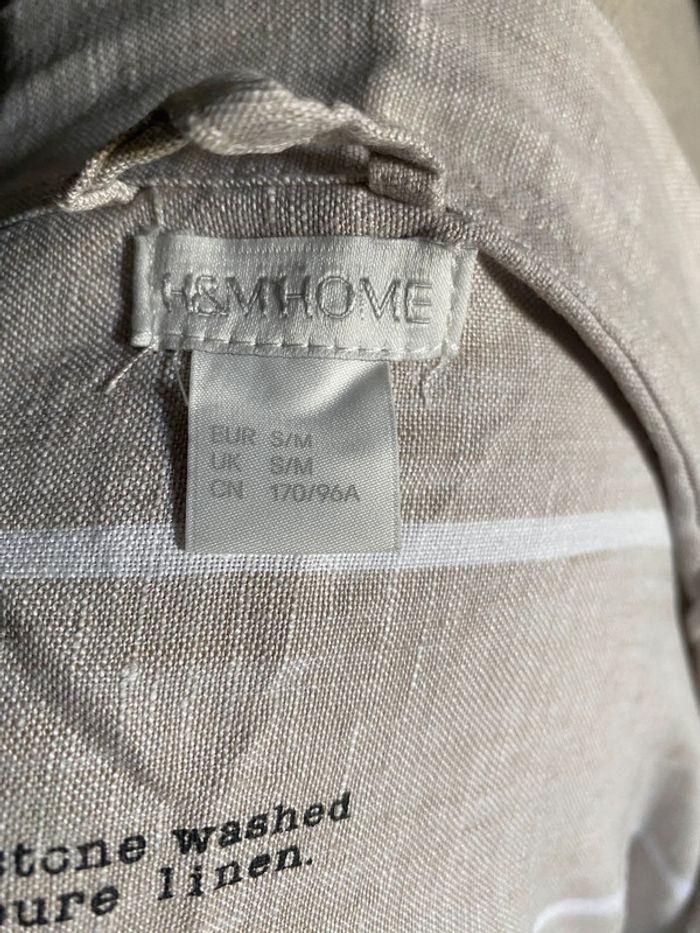 Robe de chambre en lin lavé Unisexe - photo numéro 10