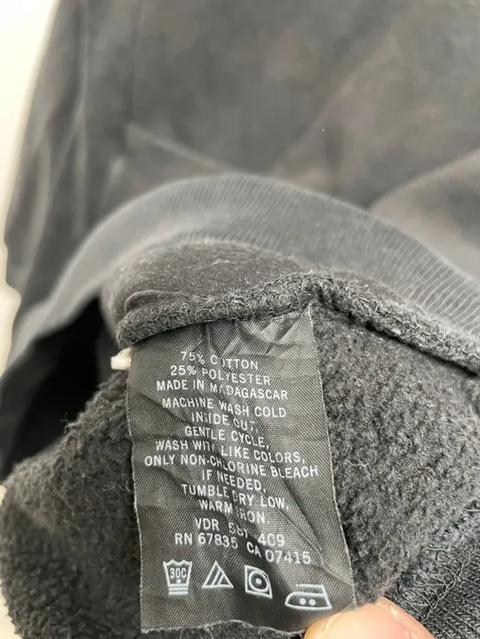 1/4 Zip Sweater Nautica Black Mens M - photo numéro 6