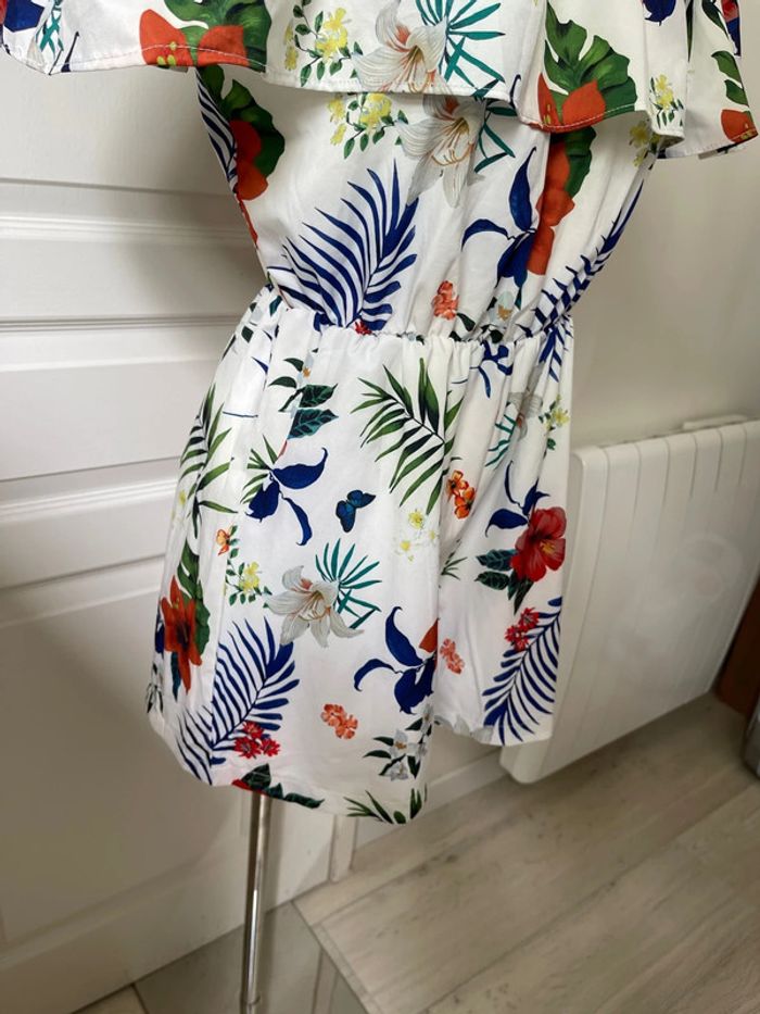 Combinaison short à fleurs - photo numéro 6