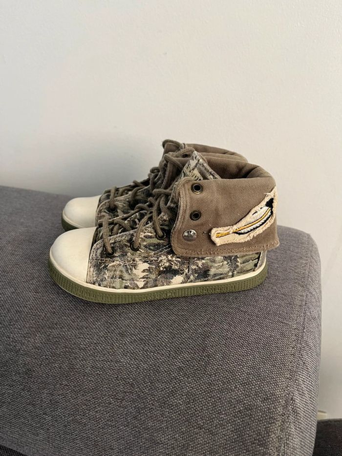 Baskets Montantes Enfants Pom D’Api Taille 26