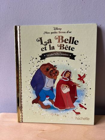 Disney mes petits livres d’or#la belle et la bête
