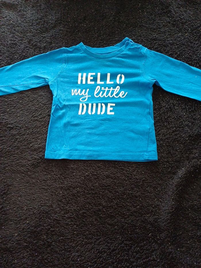 Tee shirt manches longues gémo