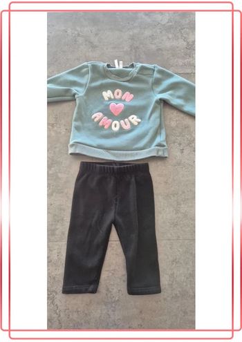 Ensemble pull et legging polaire