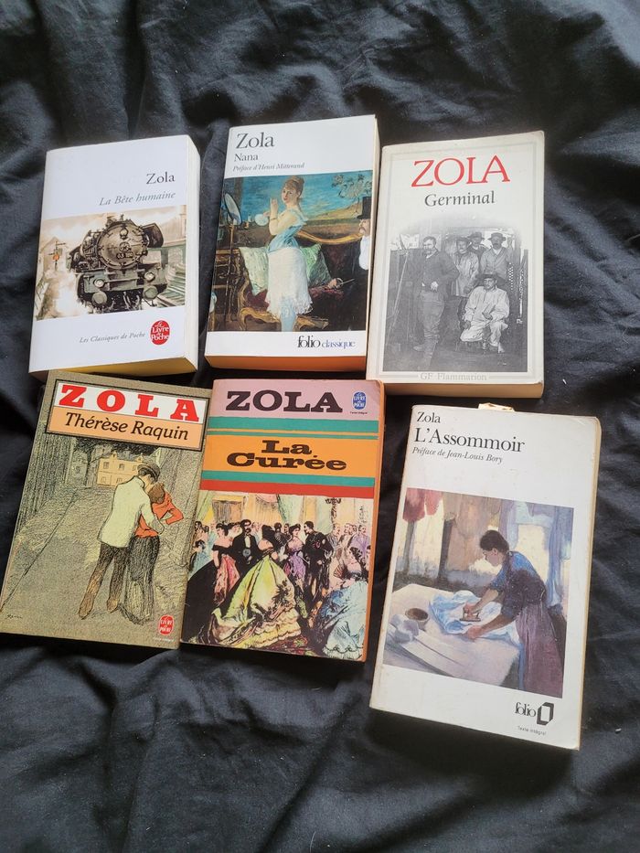 Livres de poche Émile Zola