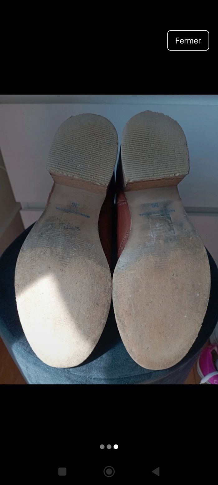 Bottines en cuir - photo numéro 3