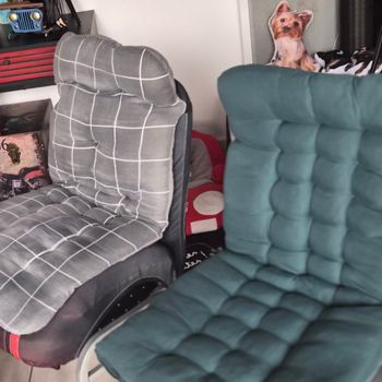 Coussins dessus de chaises