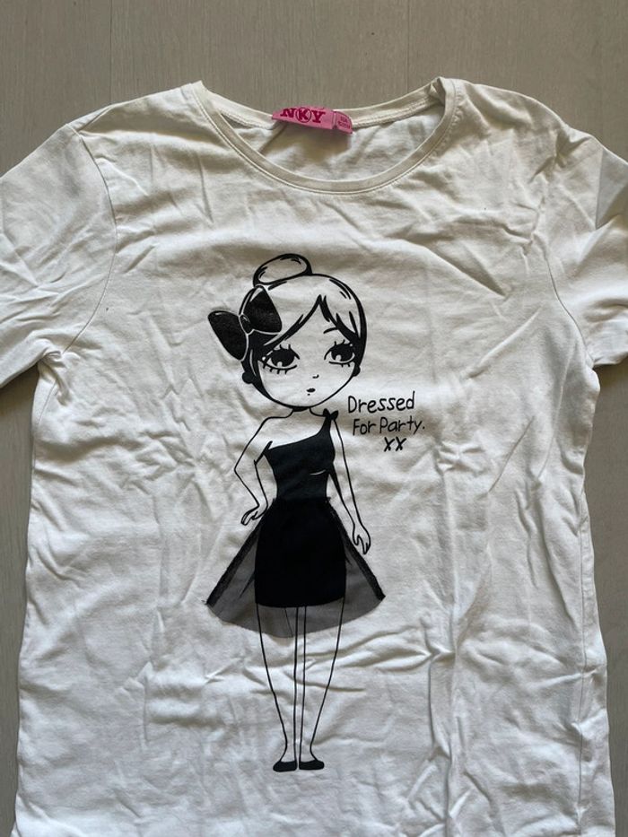 T-shirt fille 12 ans - Élégant - photo numéro 2