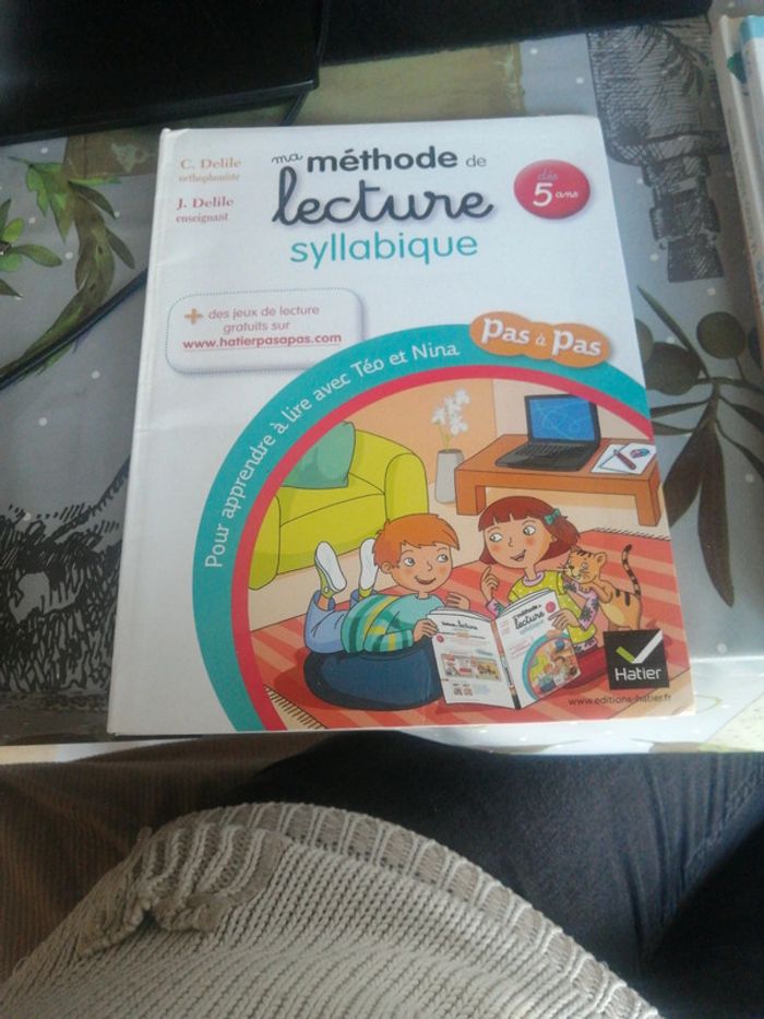 Livre méthode de lecture syllabique
