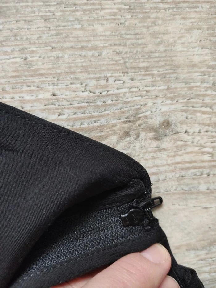 Robe bustier cocktail noire tulle noire volants taille 36 Naf Naf - photo numéro 8