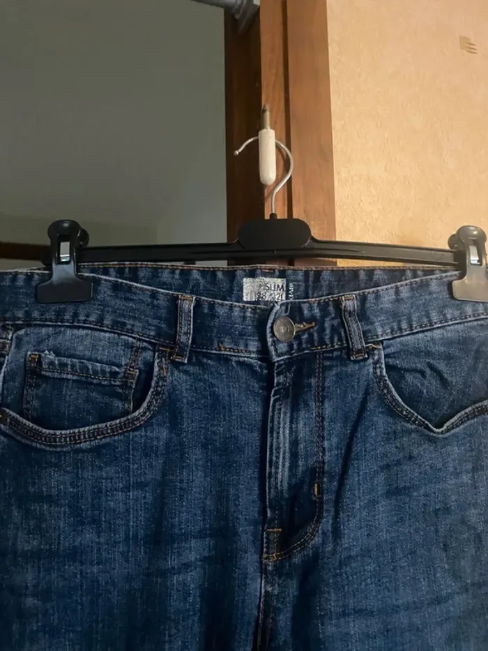 Jeans slim homme taille 38 très bon état - photo numéro 4