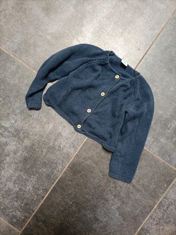 Gilet bleu marine