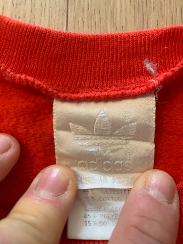 Pull adidas vintage - photo numéro 3