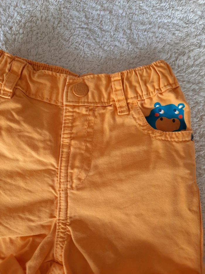 Short jaune 9 mois dpam - photo numéro 4